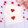 500pcs/roll Red Love Heart Stickers Scrapbooking Adhesive Stickers for Valentine's Day Party Wedding Decor Stationery Sticker