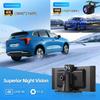 H70 Plus 11.4″ 4K ADAS Dash Cam 60FPS Wireless Car Play & Android Auto Dual Recording Night Vision DVR
