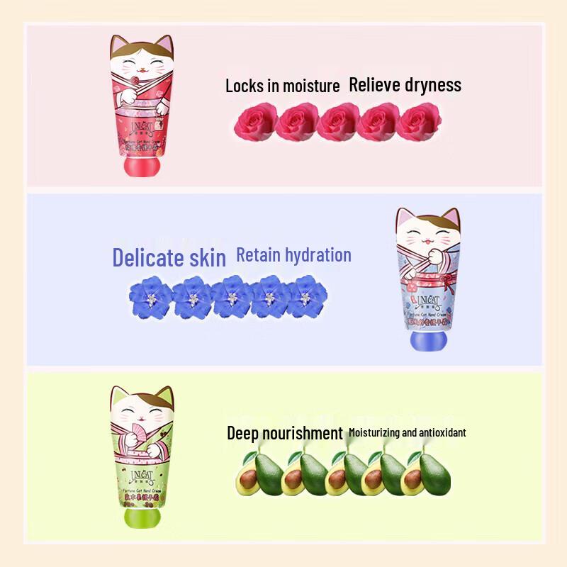 UNI CAT Hand Cream Gift Set