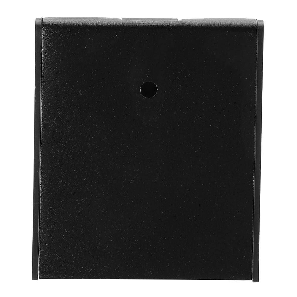 Folding Household Kitchen Bathroom Wall Mounted Aluminum Clothes Storage Hanging HookBlack Single Hook