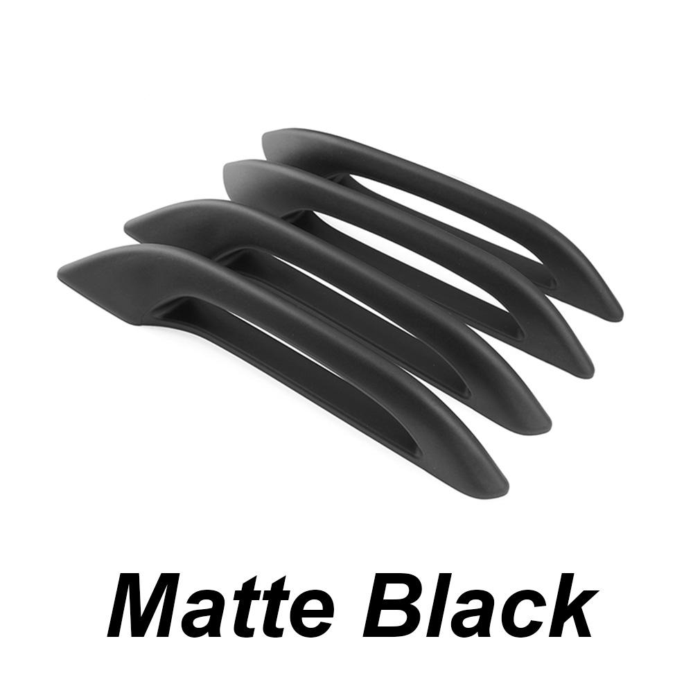 

For Tesla Model 3 Y Antifreeze Door Handle Frost-proof Handle Sticker Patch Cover Doorknob New Model3 Y Juniper 2025 4pcs Matte black