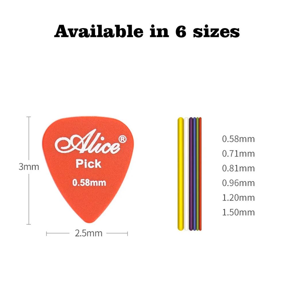 Guitar Picks 50/100/150 Pieces Multicolor Mixed ABS Premium Plastic Guitar Picks for Acoustic Electric Guitars Bass Or Ukulele