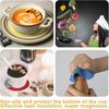 4pcs Jar Gripper Pads, Rubber Jar Gripper Pad Jar Opener Grippers Kitchen Coaster for Elderly Suffering from Children Women Weak Hands, Round