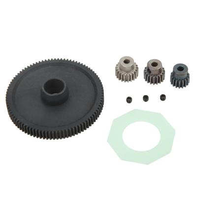 RC Reduction Gear Fine Workmanship Good Performance Easy Installation Anti Rust RC Gears Model Replacement Assembly