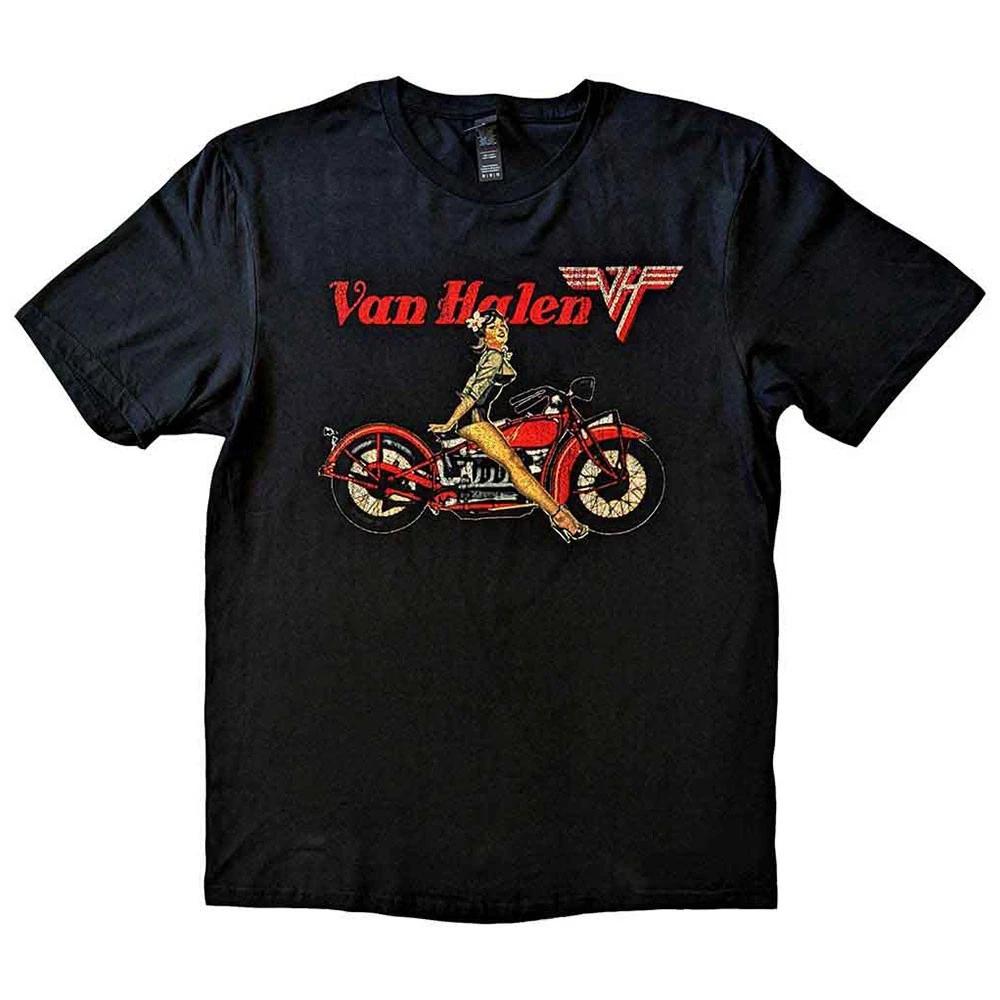 Van Halen Pinup Motorcycle T Shirt XL