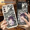 Phone Case: 2D Flat Samsung Galaxy A34 A35 M05 M06 S20 S22 S21 FE Plus 5G Protective Case, for Girls, Christmas and Halloween Gifts