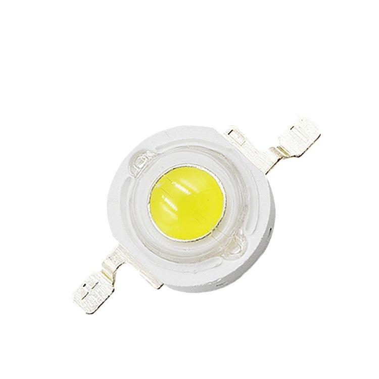In-Stock White Light 1W/3W High Power LED Lamp Beads, 220-240 lm, Flashlight & Street Light Compatible, Customizable Options Available