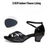 Women's Dance Shoes Adult Ballroom Dance Shoes Modern Cha-Cha Shoes