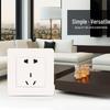 Gongyue Type 86 10A Five-Hole Wall Socket