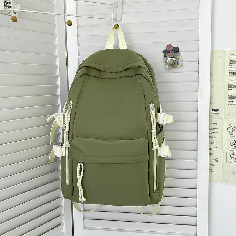School bag female college student backpack new large capacity junior high school student cute backpack female versatile
