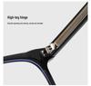 2025 Insert-Type Square Frame TR Unisex Myopia Glasses with Prescription and Anti-Blue Light Protection, Model 3013