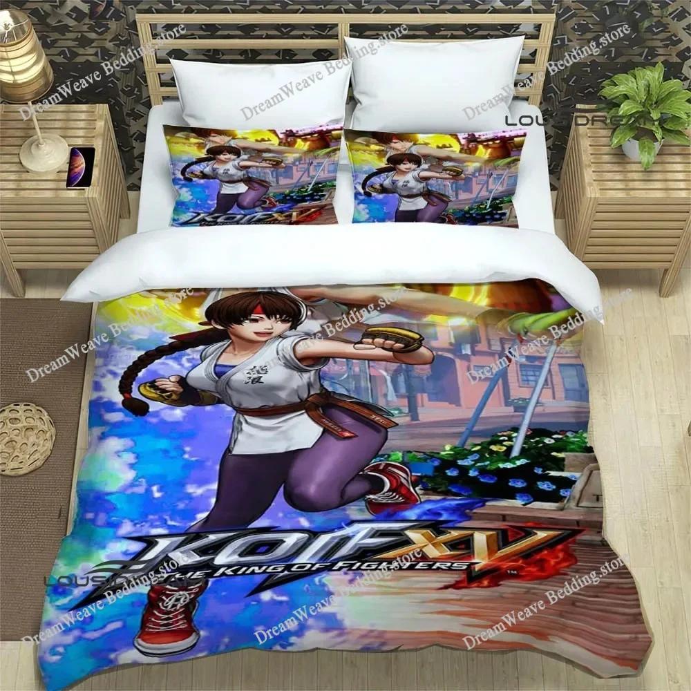3D Game KING OF FIGHT Bedding Sets Exquisite Bed Supplies Set Duvet Cover Bed Comforter Set Bedding Set Luxury Birthday Gift