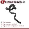 1 Pcs Radiator Coolant Hose for BMW 328i 2012-2016 428i 2014-2016 Engine Water Pump To Engine Inlet Water Hose No.11537639997 Black Rubber