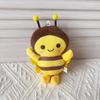 Adorable Bee Plush Keychain Pendant Doll