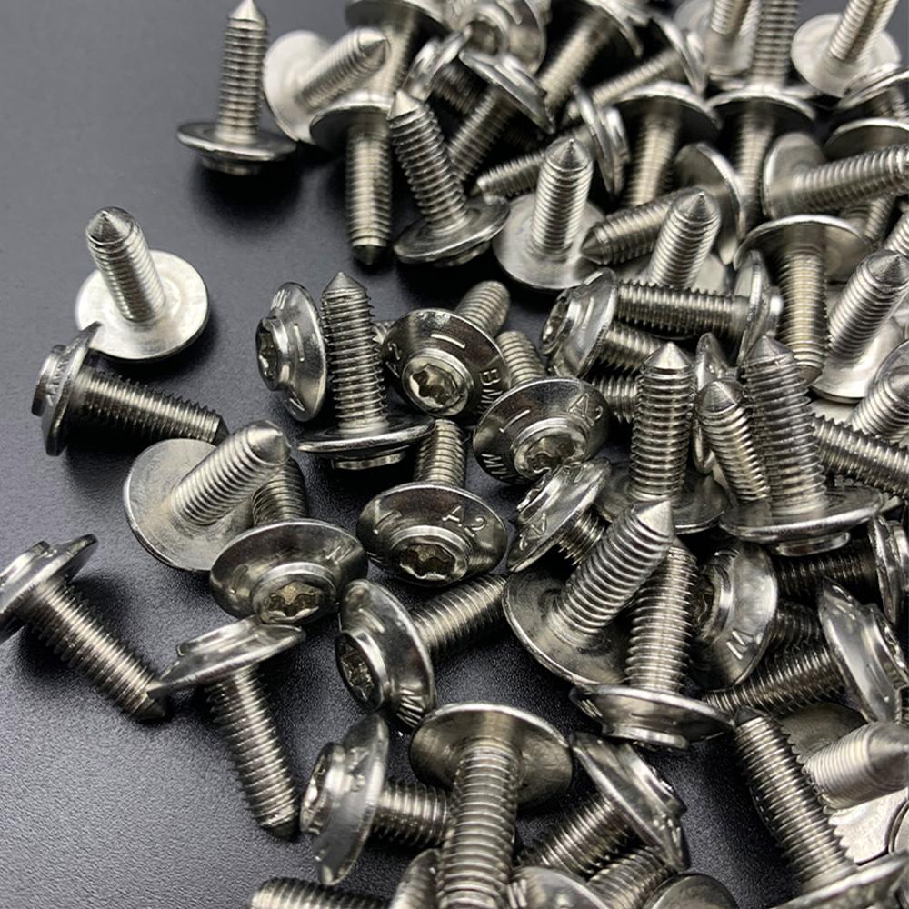 Motorcycle M5 Shell Stainless Steel Screws For BMW S1000RR K1300S HP4 K1600GT/GTL G310GS G310R F900XR R18 M1000R R1250RS R1250R