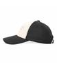 Eondeokeonteulol Cotton Logo Trucker Ball Cap Slogan / Soft Deep Black