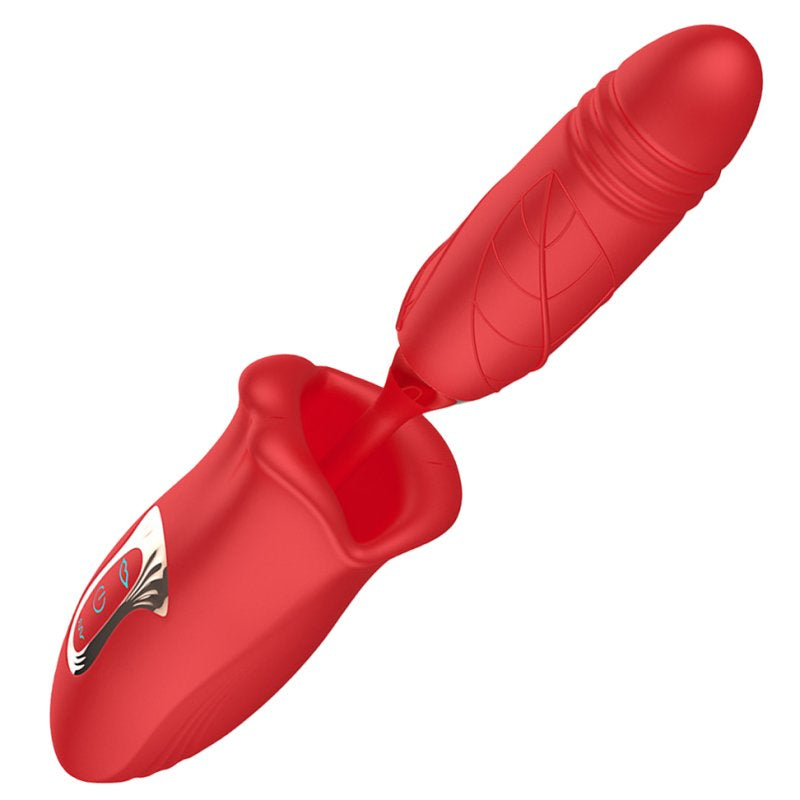 Vibro Poussée et Bouche Doble Sens 10.5 x 3.1cm - MyPlayToys - GAY