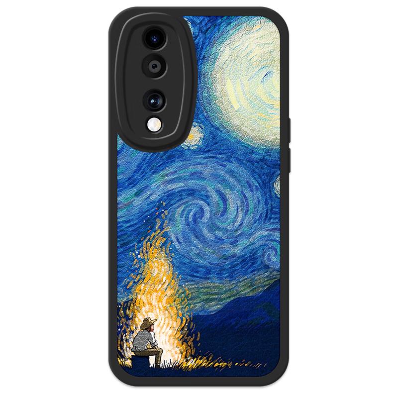 

Luxury Lambskin Anti-Fall Phone Case for Honor Honor 70