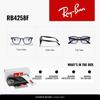 0RB4258F CLEAR GRADIENT LIGHT BLUE 52 [Ray-Ban] Sunglasses, Unisex, Adult, 601/19
