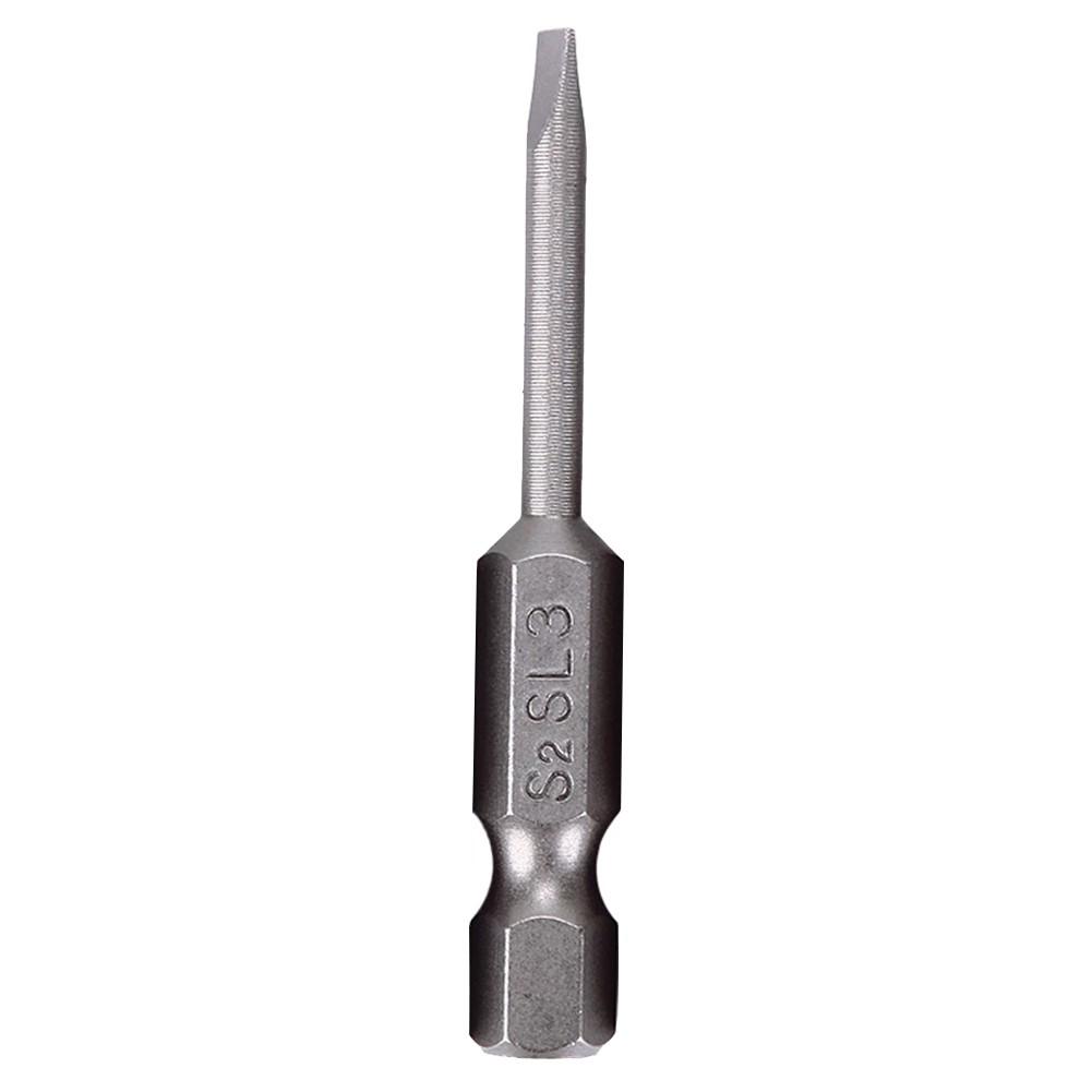 1 Stück Schraubendreherbit 2.0-6.0mm Zubehör Schlitzkopf