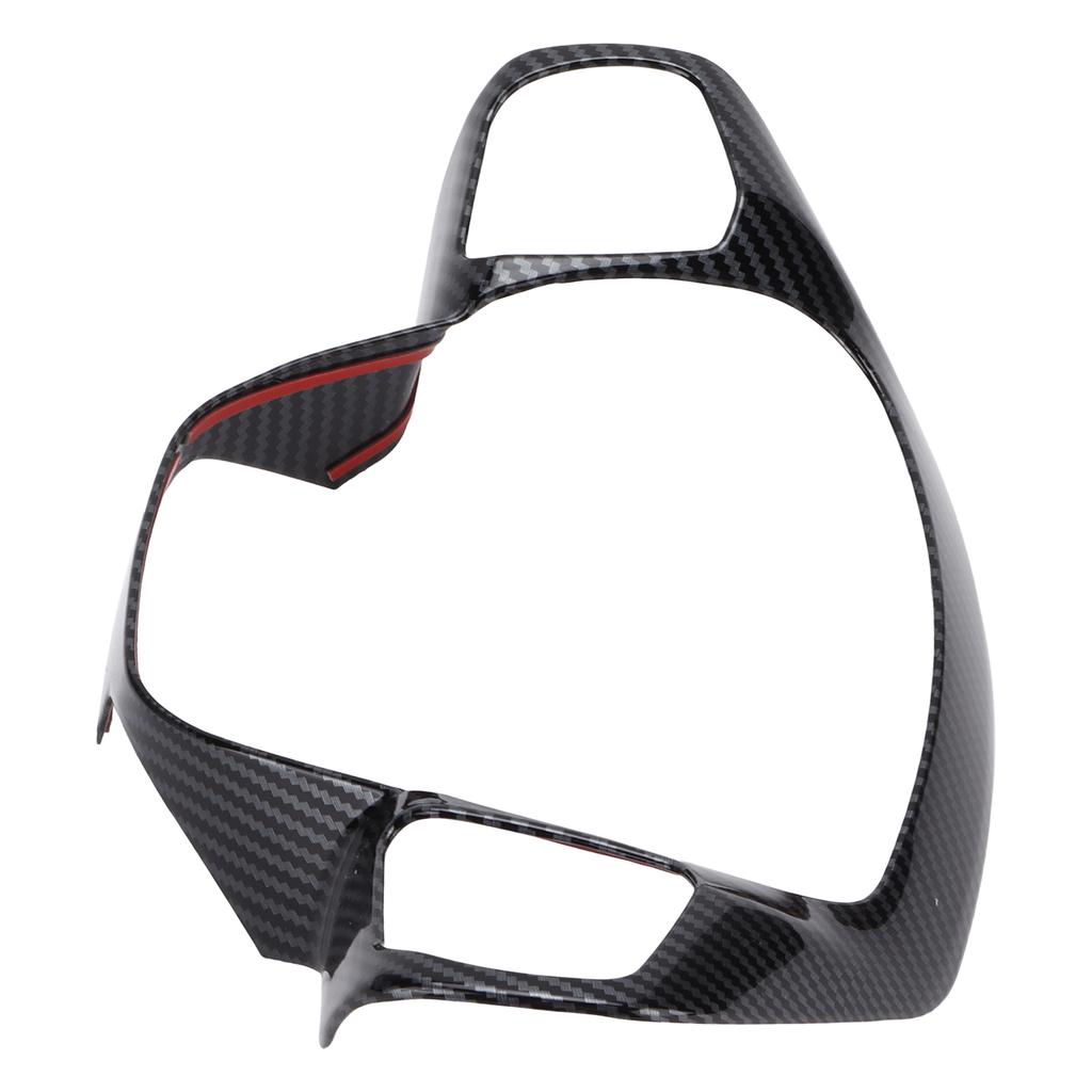 Steering Wheel Trim Frame Carbon Fiber Style Cover Replacement for Ford Focus 2019 2021