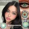FUNSACHY 1 Pair AUDREY Colored Contact Lenses for Eyes Brown Color Lenses Natural Gray Contacts Koean Softlens Beautiful Pupils