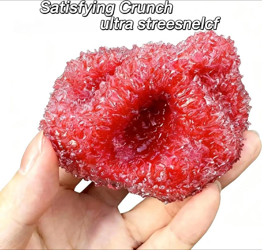 Crunchy Squishy Stress Ball Waxberry moldable Stress BallsIce Skin Fidget Sensory Toys Satisfying Squishy Relaxing Fidget