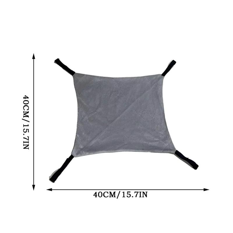 AS60-For Ferret Puppies Cat Hammock Bed Adjustable Cage Accessories Cat Swing Bed For Small Animal Tree Indoor House