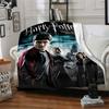 1pc Harry Potter Half-Blood Prince Flannel Blanket Soft Warm Throw for Home, Office, Travel, All-Season Cozy Bedding GiftL1251