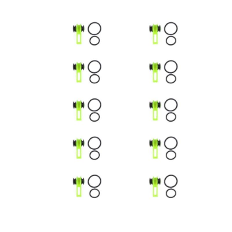 1pc/10pcs Fishing Rod Pole Hook Keeper - Securely Silicone Ring Iso Hold Bait Lures and Jigs for Safe and Easy Fishing