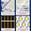 200W Solar street lamp outdoor 6000mah solar light waterproof  safety lighting garden lighting garden decoration