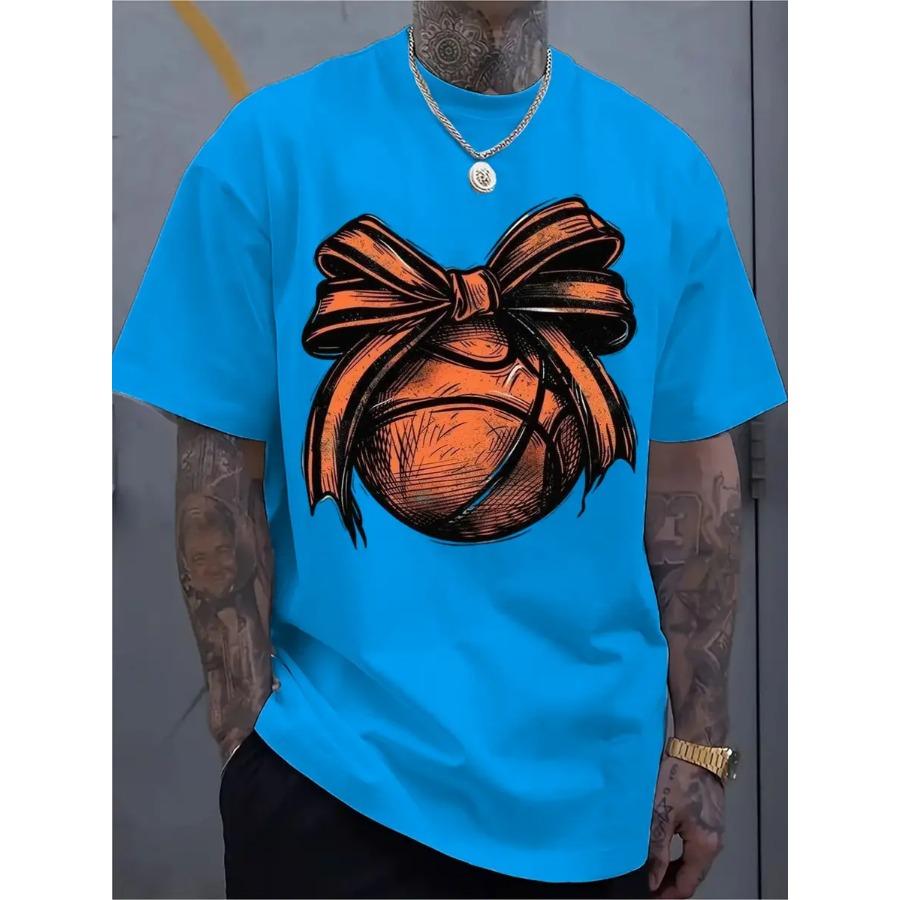 

Summer Short-Sleeved Casual for Sports Shirt for Men Featuring a Stylish 2D Print, Made from Stretchy And Comfortable XXL