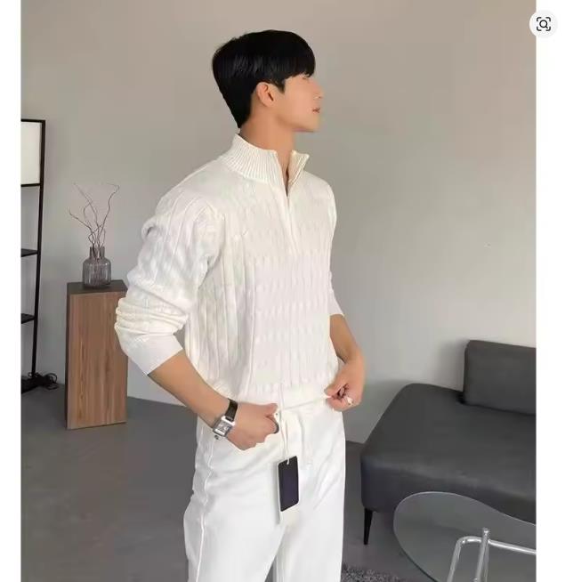 Replica Luxury Sweaters Men Sweater Jersey Korean Reviews Many Clothes Knitwear Cardigan Autumn Men's Clothing Mens Coat Hırka