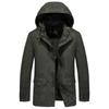 Men's New Large Size Cotton Coat, Loose Thickened Cotton Jacket Top, Winter Men's Thick Single-piece Cotton Coat