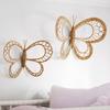 Nordic Rattan Butterfly Wall Decor Ornaments Handmade Woven Butterfly Craftwork Room Decorations Pastoral Home Decor Photo Props