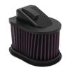 Motorcycle Air Filter High Flow Washable Reusable Wearproof Replacement for Z800 Z750 Z1000