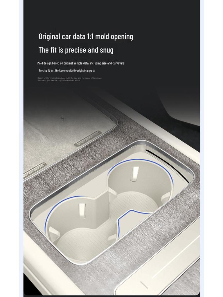 Third-Gen Silicone Cup Holder Coaster for 26 Nio ES8 Models