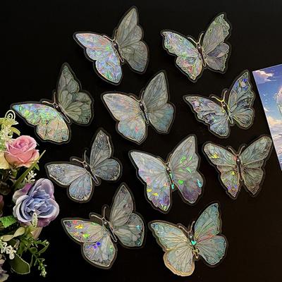 Foil Butterfly Wall Stickers – Decorative Butterfly Decals For Home Walls