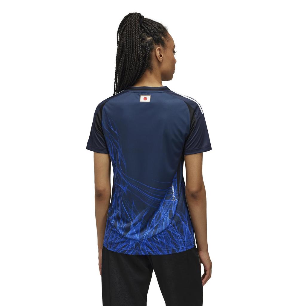 [Adidas] Japonia Damska Reprezentacja Narodowa w Piłce Nożnej × Y-3 2024 Domowy Strój Replika JMU97 Legendarny Atrament (IS5610) XL