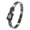 Geometric Stainless Steel Letter Bracelets For Men And Women Trendy Punk Accessories
