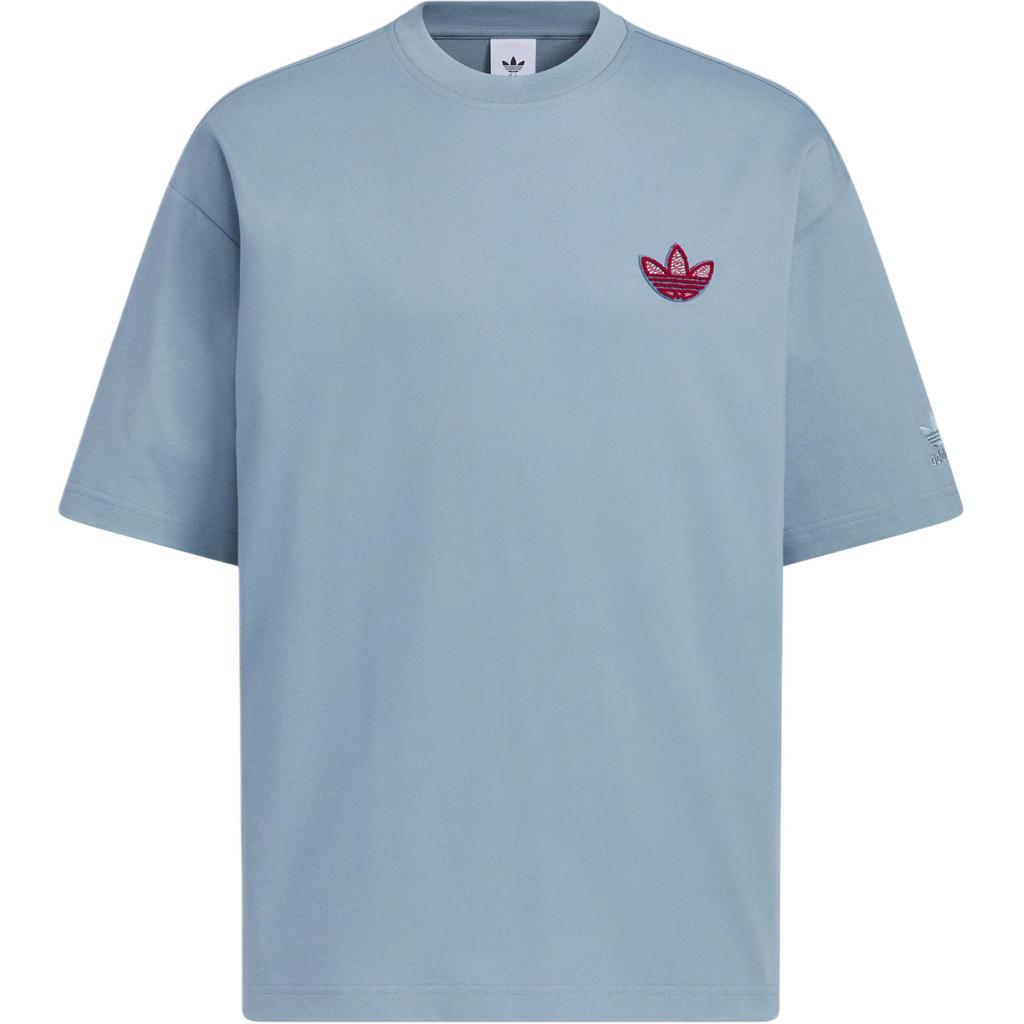 Adidas Originals Trefoil Graphic T-Shirt Men Tops Fantasy-Gray KE5892