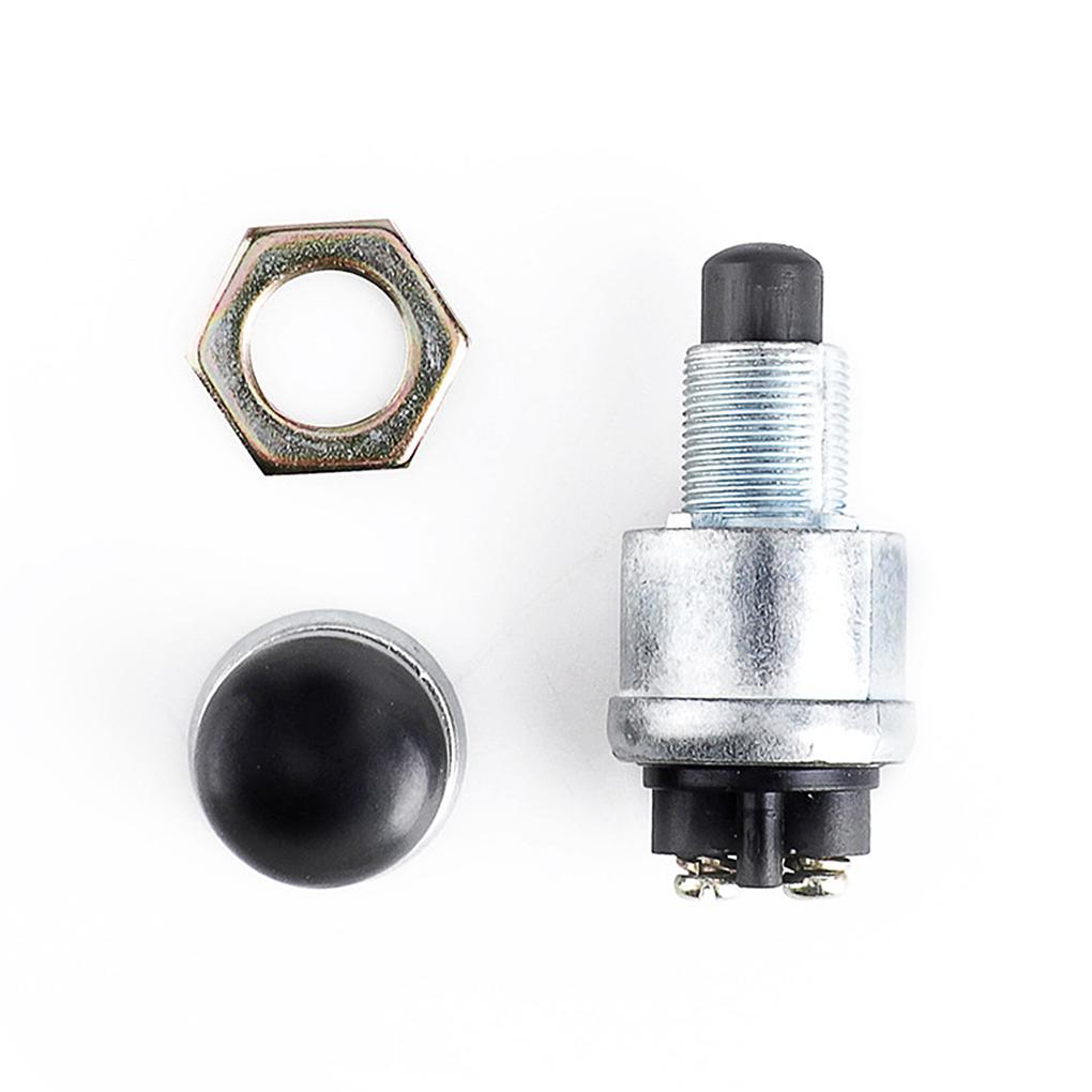 

DC 12/24V автомобиль грузовик зажигания двигатель стартер замена пусковой выключатель мгновенного действия водонепроницаемый кнопочный автомобиль чёрный