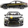 1/24 Scale M8 Toy Car, Alloy Diecast Race Collectible Pull Back Model Car with Sound and Light Toy Vehicle for Boys Gift