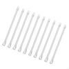 62KD 2/4/6/8/10Pcs Vertical Blinds Replacement Pull Rods with Hook and Handle for Door Window Curtain Shade Tilt Wand