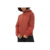 Salomon Outline Warm Hybrid Zip Breathable Hooded Long Sleeve Jacket Women jackets Tandoori-Spice LC2326200
