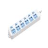 6-Outlet Power Strip with Individual Switches, 3m CN Plug (adapter Included)