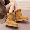 Women's Snow Boots  Winter New Fashion Plush Platform Shoes Outdoor Warm Boots Women Shoes Bota Camurca Cano Longo