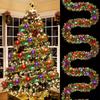 1pc Festive LED Tinsel Garland, for Indoor Holiday Party, Wedding, And Holiday Celebrations - Christmas, Chrismas Decorations