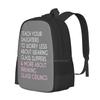 Breaking Glass Ceilings Pattern Design Bag Student's Backpack Feminism Strong Woman Boss Lady Womens Rights Resist