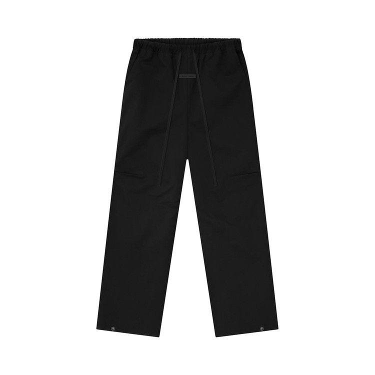 Herre Fear of God Essentials Twill Arbejdsbukser Jet Sort